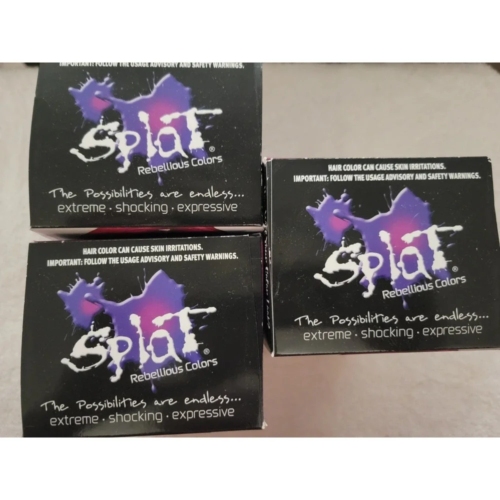 Splat Ombré Rain Complete Hair Color Kit Pink Mist & Violet Storm 3 Pack
